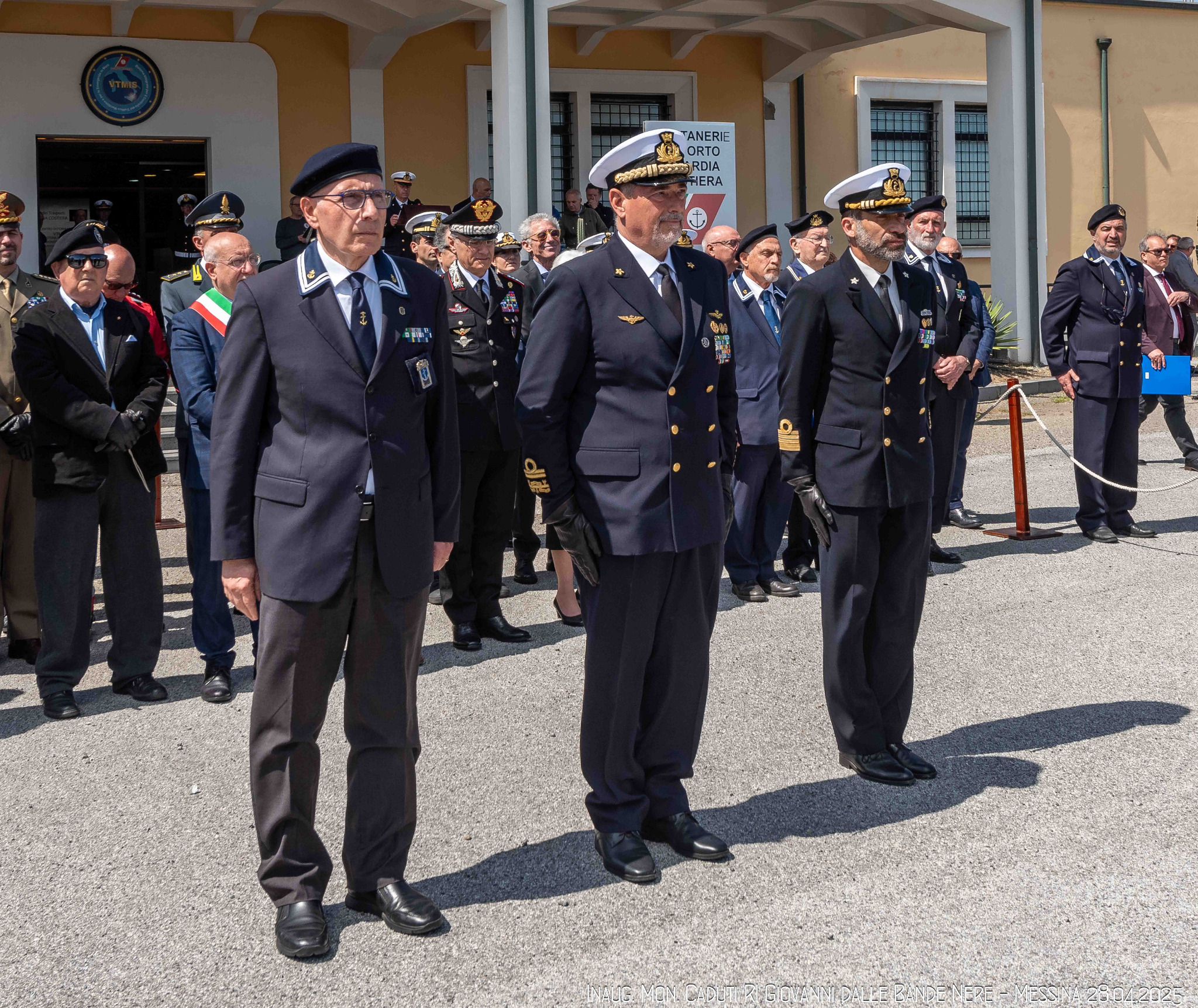 Cerimonia commemorativa del 28 aprile 2025 a Messina