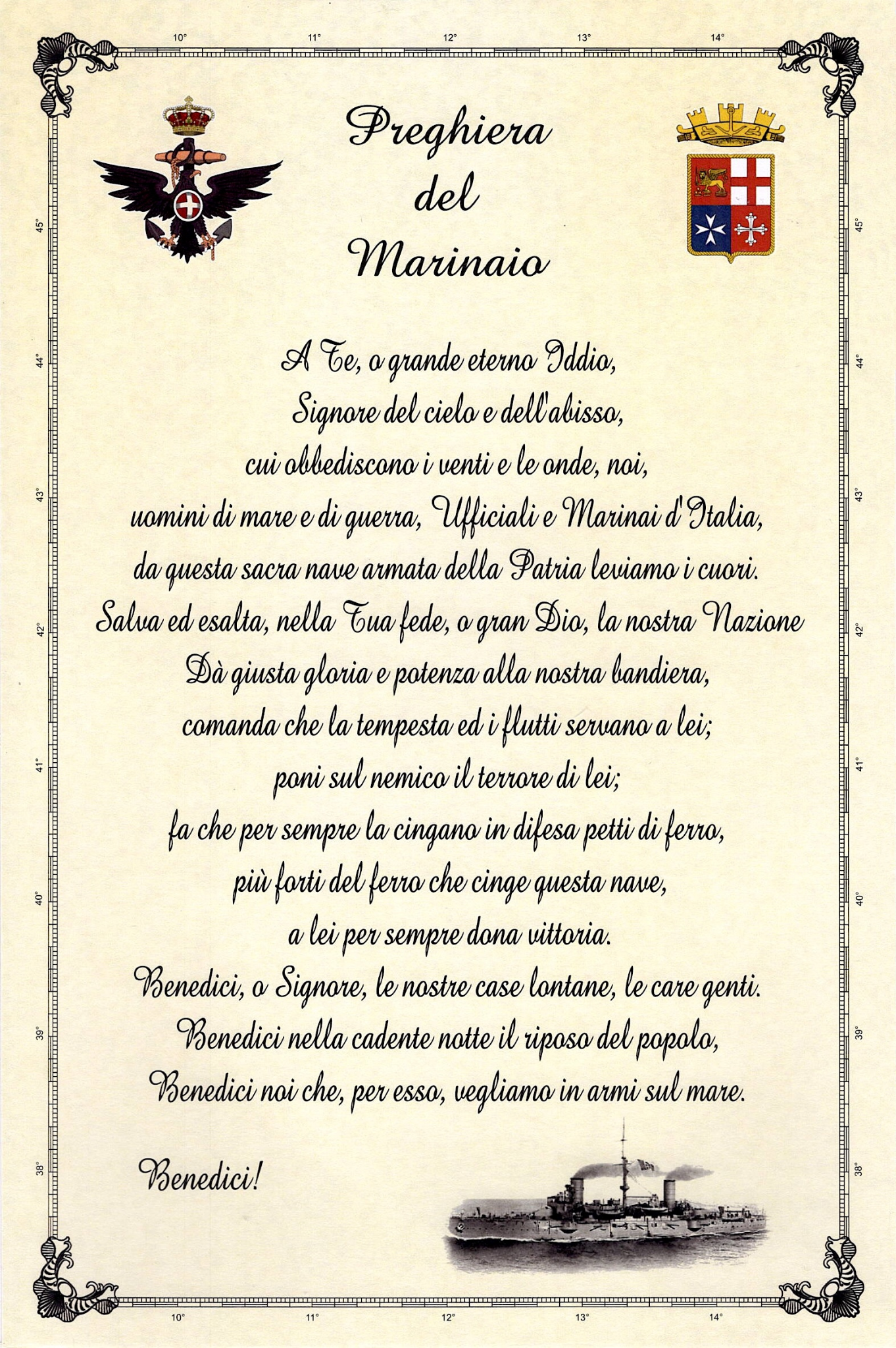 Preghiera del Marinaio